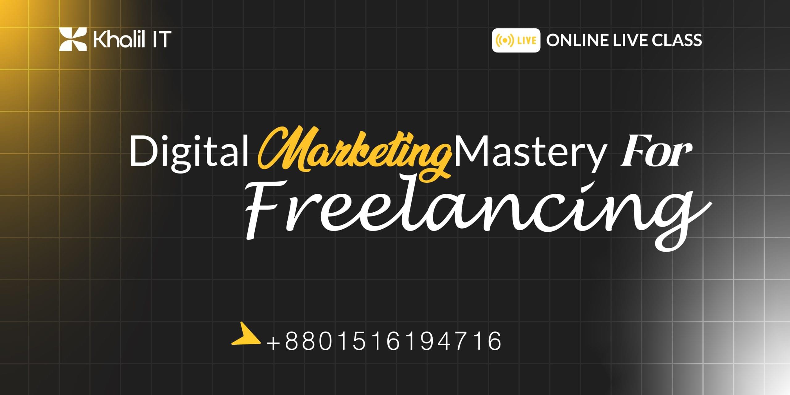 Digital Marketing for Freelancing
